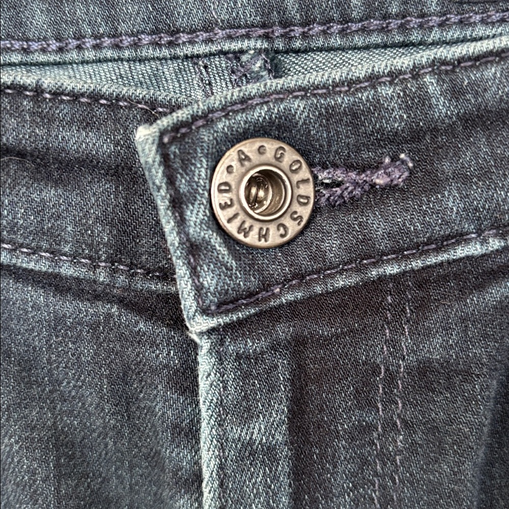 AG Adriano Goldschmied The Stevie Ankle Slim Straight Ankle Jeans Dark Blue Wash - Picture 5 of 16